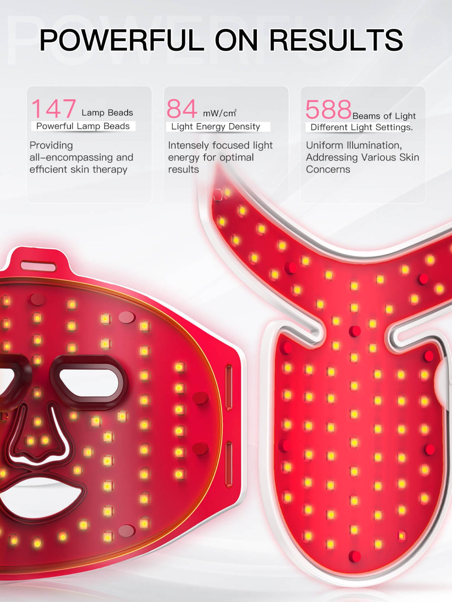 Beauty LED Light Therapy Face Mask